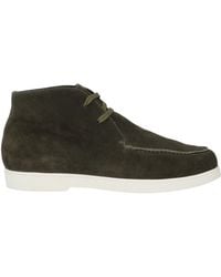 Moorer - Military Ankle Boots Leather - Lyst
