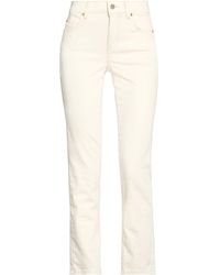 Liu Jo - Ivory Jeans Cotton, Polyester, Elastane - Lyst
