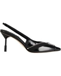 MSGM - Pumps Leather, Textile Fibers - Lyst