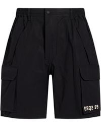 DSquared² - Shorts & Bermuda Shorts Cotton, Elastane - Lyst