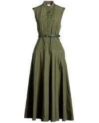 Max Mara - Maxi Dress Cotton - Lyst
