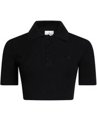 Courreges - Polo Shirt Viscose, Polyester - Lyst