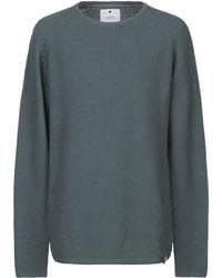 John Varvatos Wool Merino Sweater in Moss (Green) for Men - Lyst