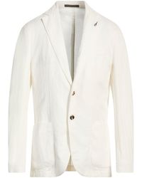 Paoloni - Blazer Tencel Lyocell, Linen, Cotton - Lyst