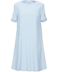 Harris Wharf London Robe courte - Bleu