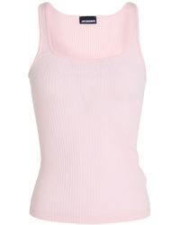 Jacquemus - Tank Top Cotton - Lyst