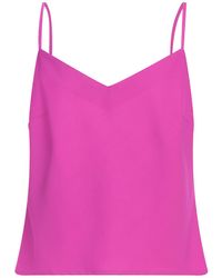 Clips - Mauve Top Polyester, Elastane - Lyst