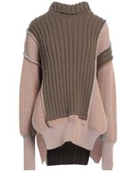 MM6 by Maison Martin Margiela - Turtleneck Virgin Wool, Polyester, Acrylic - Lyst