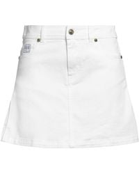 Versace Jeans Couture - Denim Skirt - Lyst