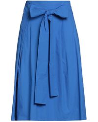 ALESSIA SANTI - Midi Skirt Cotton - Lyst