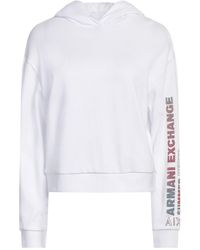 ARMANI EXCHANGE - Sweatshirt Cotton, Polyester, Elastane - Lyst