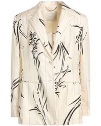 True Royal - Ivory Blazer Silk - Lyst