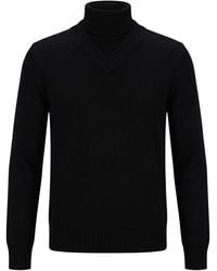 Alpha Studio - Turtleneck Merino Wool - Lyst