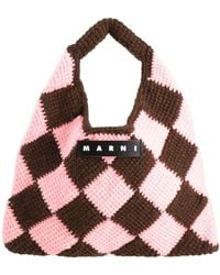 Marni - Handbag Textile Fibers - Lyst