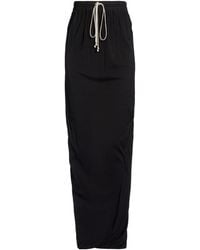 Rick Owens - Maxi Skirt Cotton - Lyst