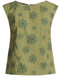 ALESSIA SANTI - Top Cotton - Lyst