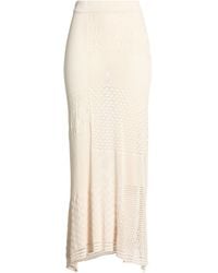 Akep - Maxi Skirt Viscose, Polyester - Lyst