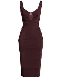 Elisabetta Franchi - Midi Dress - Lyst