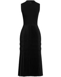Theory - Vestido Midi - Lyst