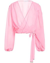 SIMONA CORSELLINI - Top Polyester - Lyst