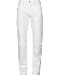 President's Denim Trousers - White