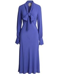 Semicouture - Midi Dresses - Lyst