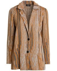 Nenette - Camel Blazer Wool, Acrylic - Lyst