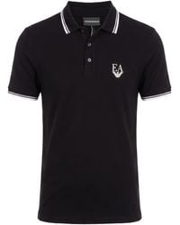 Emporio Armani - Polo Shirt Cotton, Elastane - Lyst