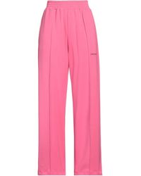 hinnominate - Fuchsia Pants Polyester, Modal, Elastane - Lyst