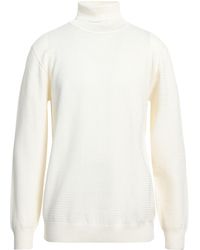 Sseinse - Ivory Turtleneck Viscose, Nylon - Lyst