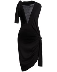 Ferragamo - Mini Dress Cotton, Silk, Polyamide - Lyst