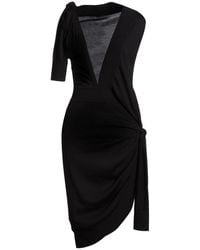Ferragamo - Mini Dress Cotton, Silk, Polyamide - Lyst