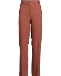 Alberta Ferretti - Pants Viscose, Linen, Elastane - Lyst