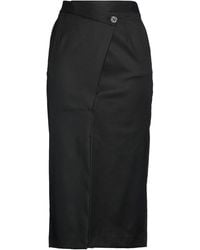ALESSIA SANTI - Midi Skirt Polyester, Viscose, Elastane - Lyst
