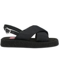 Love Moschino - Sandals Textile Fibers - Lyst