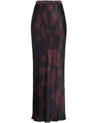 Antonelli - Maxi Skirt Silk - Lyst