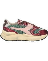 Diadora - Emerald Sneakers Leather, Textile Fibers - Lyst