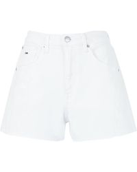 Tommy Hilfiger Denim Shorts - White