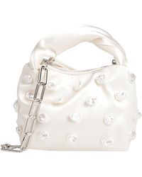 Sister Jane Bessie Beaded Faux Pearl Cross-Body Bag in