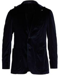 Tagliatore - Midnight Blazer Cotton, Elastane - Lyst