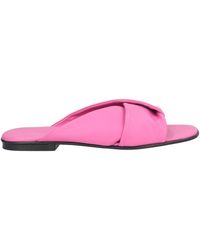 Baldinini - Fuchsia Sandals Leather - Lyst