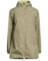 K-Way - Military Jacket Recycled Nylon - Lyst