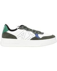ARMANI EXCHANGE - Sneakers Cow Leather, Polyester, Polyurethane - Lyst