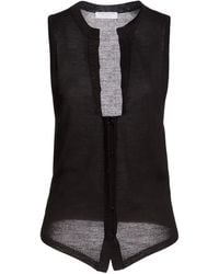 Majestic Filatures - Tailored Vest Merino Wool, Silk, Metallic Fiber - Lyst