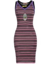 Philo-Sofie Cashmere Flared Fit Mini Dress in Black | Lyst