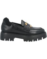 N°21 - Loafers Leather, Textile Fibers - Lyst