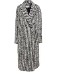 Ba&sh - Coat Wool, Cotton, Acrylic, Synthetic Fibers, Polyester - Lyst