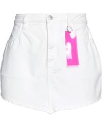 ICON DENIM - Denim Skirt - Lyst