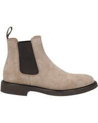 Doucal's - Khaki Ankle Boots Leather - Lyst
