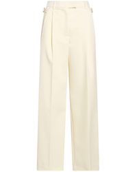 PT Torino - Ivory Pants Virgin Wool - Lyst